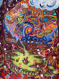 Tapestry / Hidden Stealy / Steal Your Face Art / Fantasy Art / Festival Tapestry