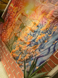 Tapestry / Mermaid Art / Ocean Art / Sunset Art / Shell Art / Festival Tapestry