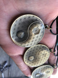 Yin Yang Flower of Life Pendant – Sacred Geometry Jewelry by Enlighten Clothing Co.