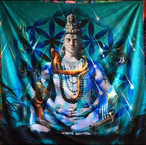 Shiva Reborn XL Tapestry - homeandgiftonline