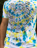Cubular Organic Tye Dye Tee - Enlighten Clothing Co.