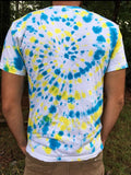 Cubular Organic Tye Dye Tee - Enlighten Clothing Co.