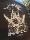 Night Owl Organic Long Sleeve Sacred Geometry Shirt