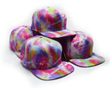 Marbleized Madness Limited Edition Flat Brim Hat - Enlighten Clothing Co.