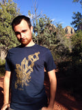 Organic Sacred Geometry Crystal Ratio Tee