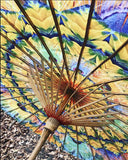 Feather Kaleidoscope Parasol - Enlighten Clothing Co.