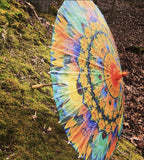 Feather Kaleidoscope Parasol - homeandgiftonline