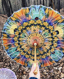 Feather Kaleidoscope Parasol - Enlighten Clothing Co.