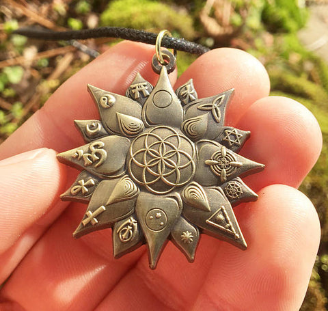 Lotus Seed Of Life Pendant