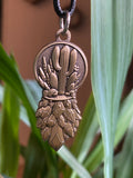 Crystal Cactus Pendant / Hand Drawn Design By Melanie Bodnar / Enlighten Clothing Co. / Cactus Jewelry/ Crystal Jewelry
