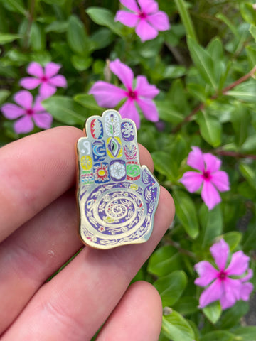 Palm Reader Pin Version 2