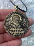 Oneness Pendant Original Sacred Geometry Jewelry by Enlighten / Original Art By Melanie Bodnar