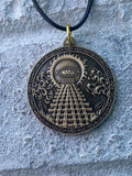 Oneness Pendant Original Sacred Geometry Jewelry by Enlighten / Original Art By Melanie Bodnar