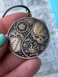 Night And Day Yin Yang Stealy Pendants