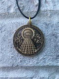 Oneness Pendant Original Sacred Geometry Jewelry by Enlighten / Original Art By Melanie Bodnar