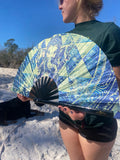 Ganesh Bamboo Hand Fan – Design By Justin Chamberlain / Enlighten Clothing Co.