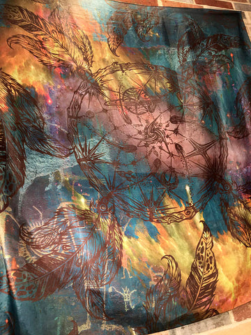 Sacred Geometry Dream Catcher Tapestry – Enlighten Clothing Co.