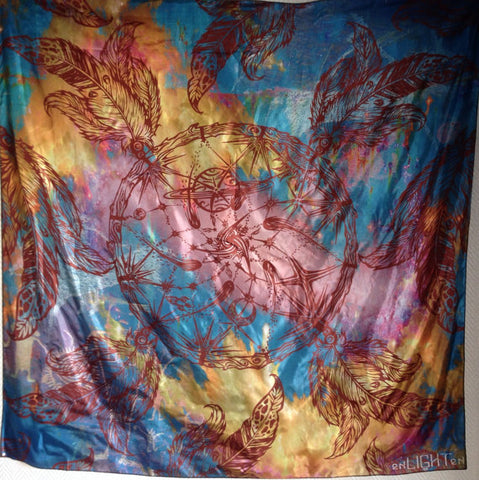 Sacred Geometry Dream Catcher Tapestry