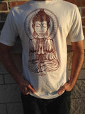 Awaken Meditating Buddha Organic Bamboo Tee - Enlighten Clothing Co.
