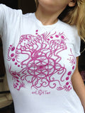 JellyFish Ladies Cotton T-Shirt.