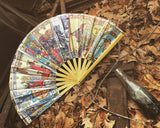 Tarot Card Giant Bamboo Fan - Enlighten Clothing Co.