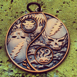 Night And Day Stealy Yin Yang Pendants